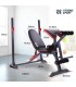 Banca Iron Gym Multitrainer +Barra +20kgDisco