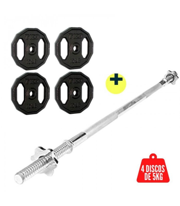 Banca Iron Gym Multitrainer +Barra +20kgDisco