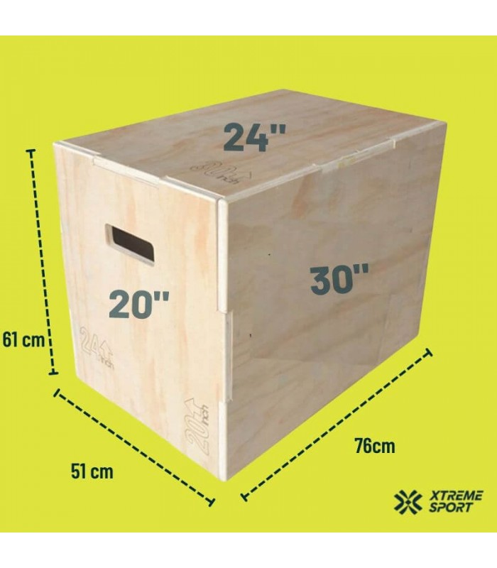 Caja de Entreneamiento de Salto Madera