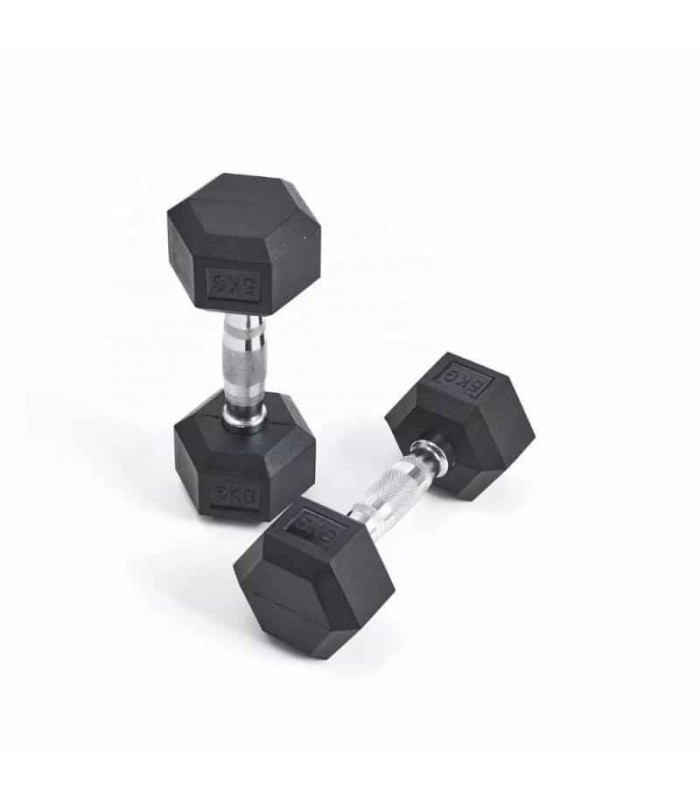 Mancuernas 2.5Kg Hexagonales x 2