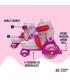 Patines de Niña Kids con Luces Graduables