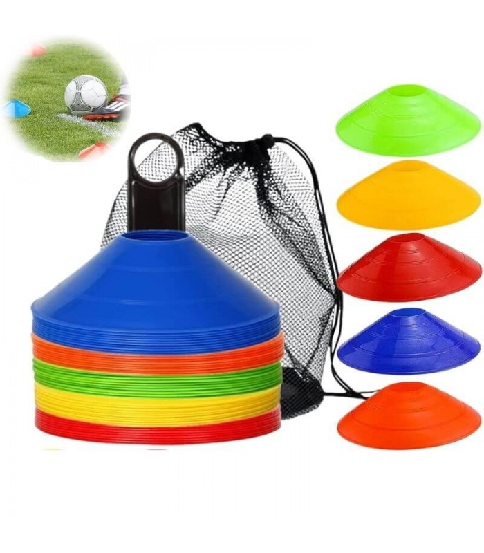 Conos de Futbol juego de 50 discos Deportes
