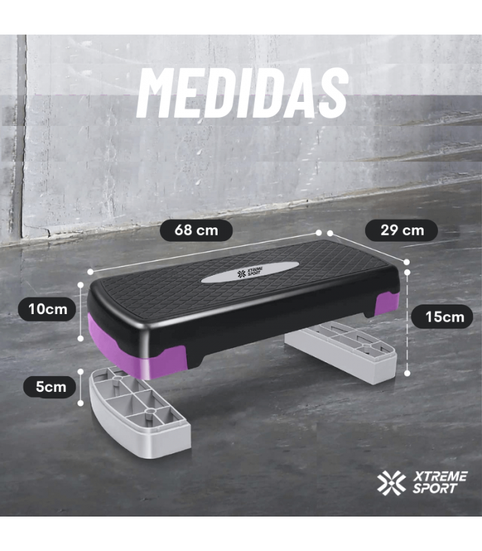 Step Aerobico de 2 Niveles