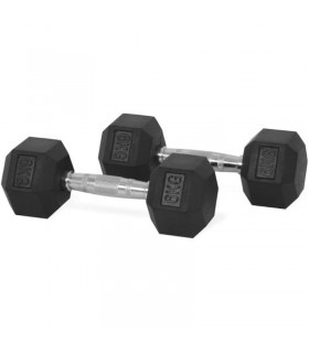 Mancuernas Hexagonales de 6kg Par