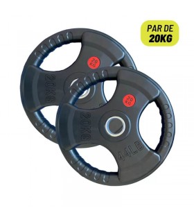 Discos Olimpicos de 20Kg x par