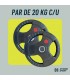 Discos Olimpicos de 20Kg x par