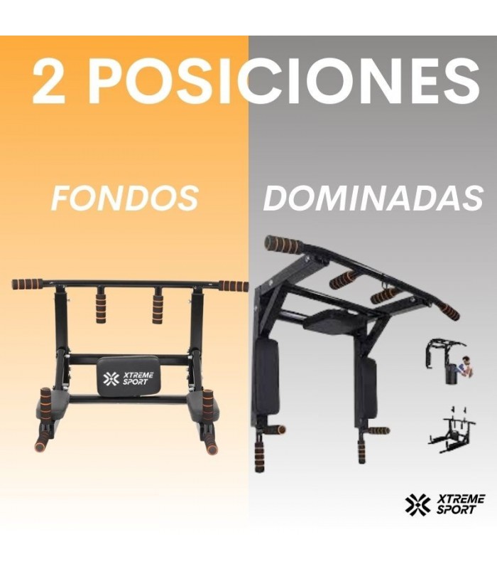 Barra para dominadas 7 en 1de Calistenia Multifunción