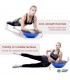 Balón Bosu + Ligas soporte 150kg Pelota de Equilibrio