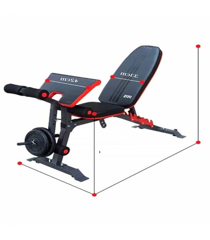 Banca Iron Gym Multitrainer para casa