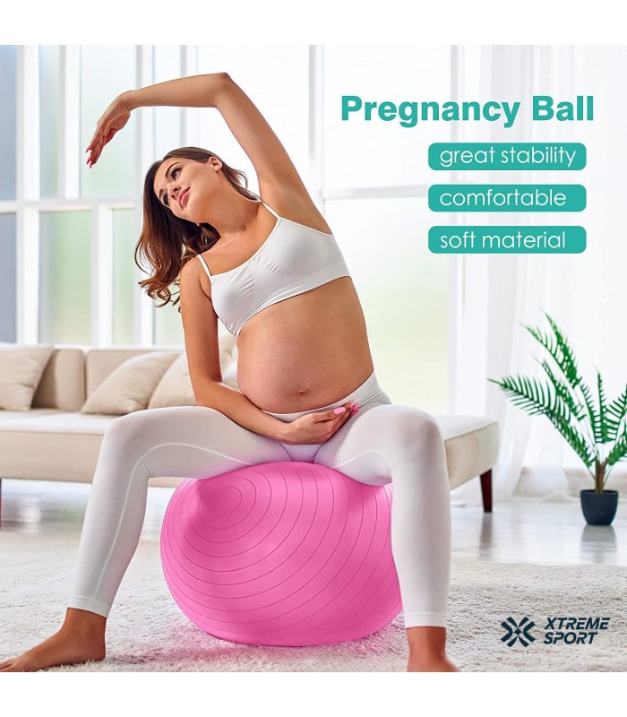 Pelota Bobath Yoga y pilates de 65 cm + inflador