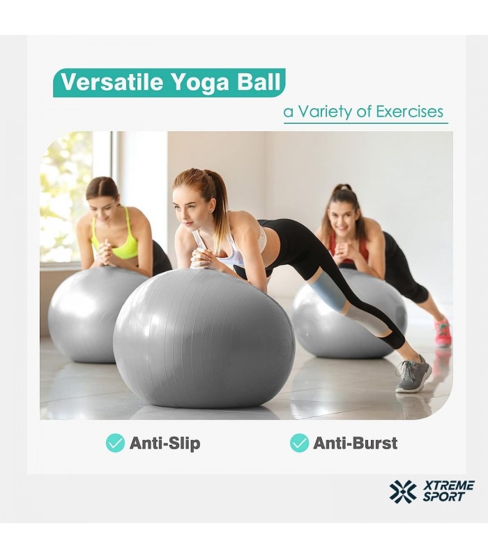 Pelota Bobath Yoga y pilates de 55 cm + inflador
