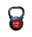 Pesas Rusas Kettlebells 6Kg Recubiertas de Goma Mango Cromado