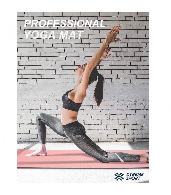 Mat de Yoga Antideslizante Profesional Ecológico 4mm