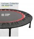 Trampolin de Gimnasia Saltarin Fitness con Resortes 100cm