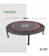 Trampolin de Gimnasia Saltarin Fitness con Resortes 100cm