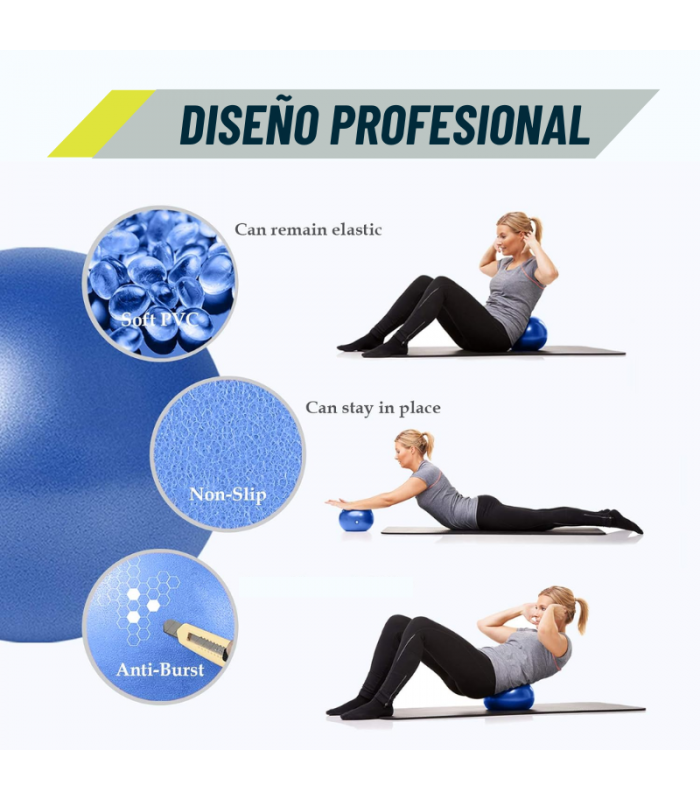 Pelota de Pilates de 25cm de Terapia yoga