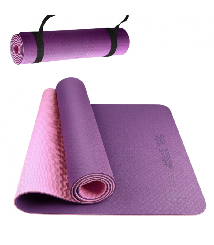 Mat de Yoga Antideslizante Profesional Ecológico 4mm