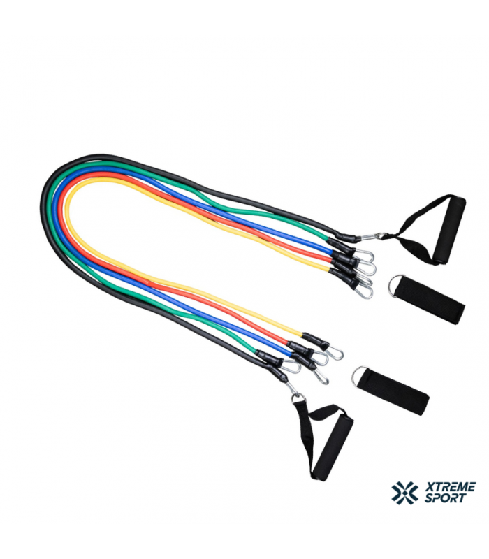 Set 5 Ligas de Resistencia Ejercicios Elásticas