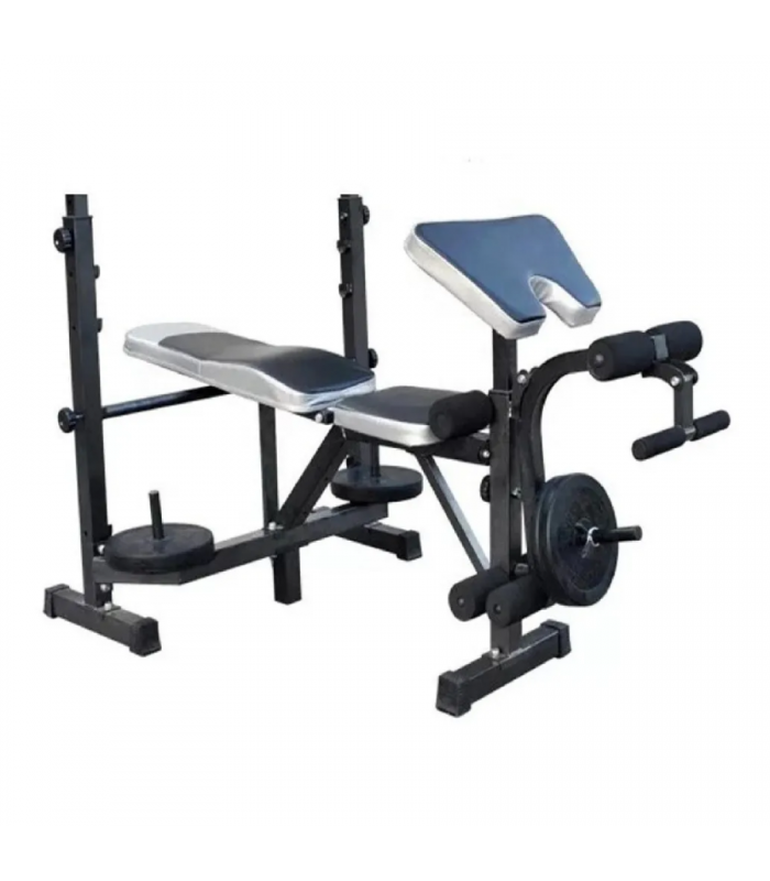 Banca Press Olimpic Gym con Rack