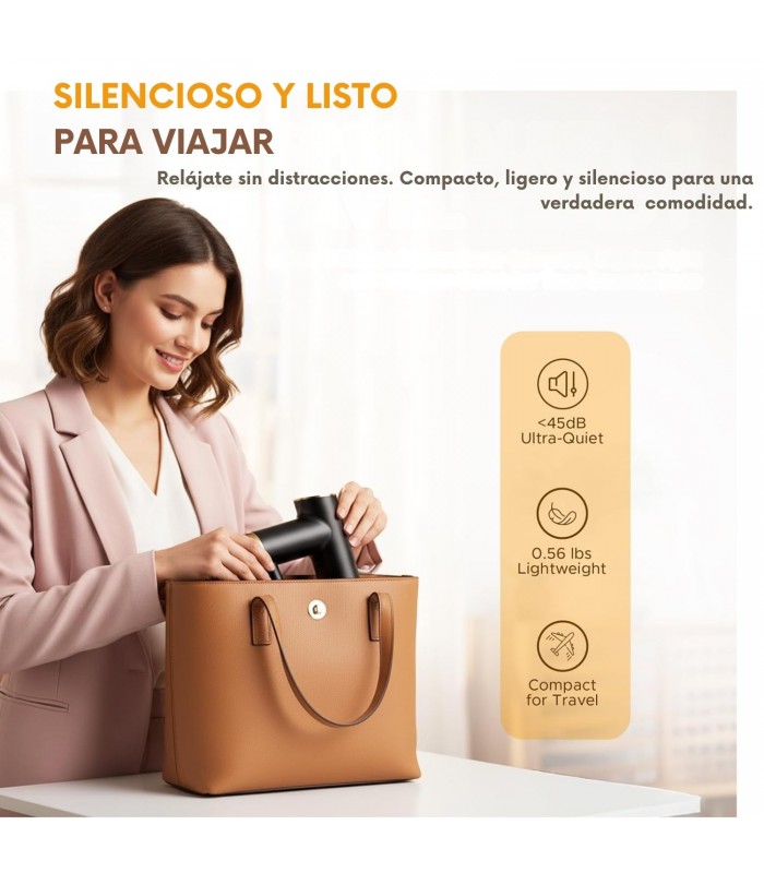 Pistola Masajeador Profundo POWERFUL THERAPY 32 Velocidades