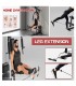 Gimnasio Multifuncional 3 estaciones Saco, Domindas, Banca, 70.6kg