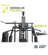 Gimnasio Multifuncional 3 estaciones Saco, Domindas, Banca, 70.6kg