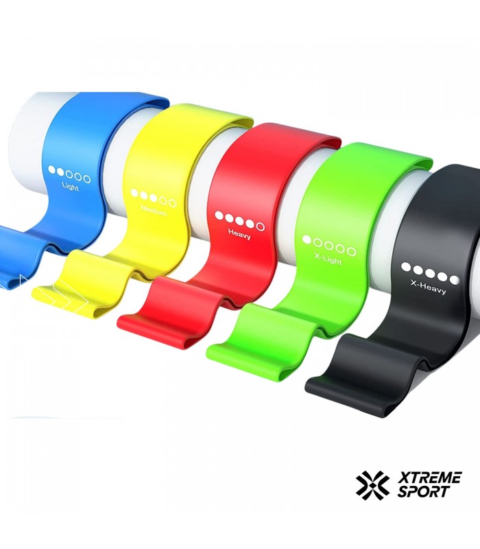Set Bandas de Resistencia Elásticas x 5 unds