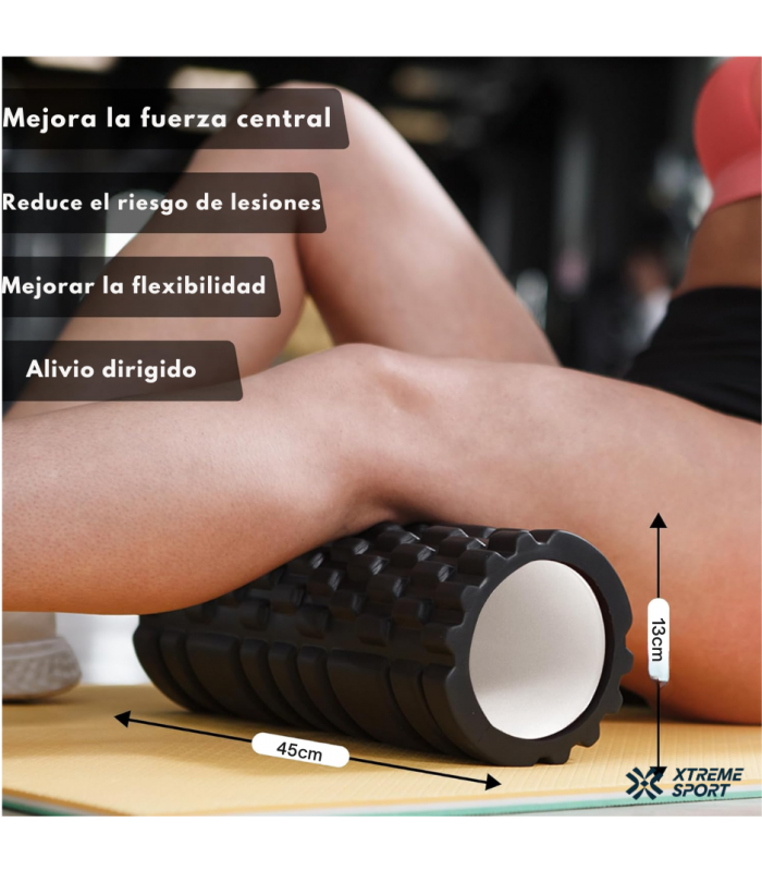 Rodillo de Espuma 45cm para terapia Foam Roller