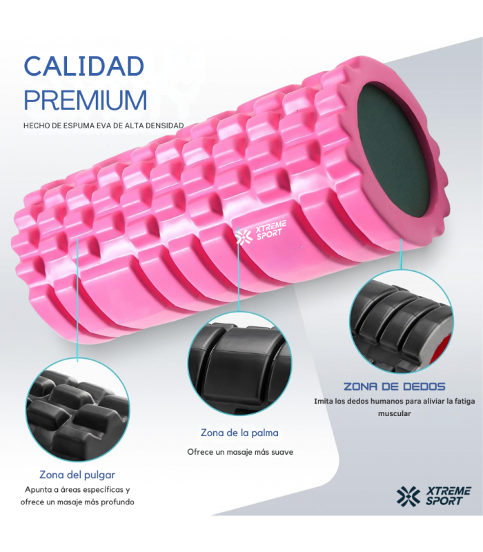 Rodillo de Espuma 45cm para terapia Foam Roller