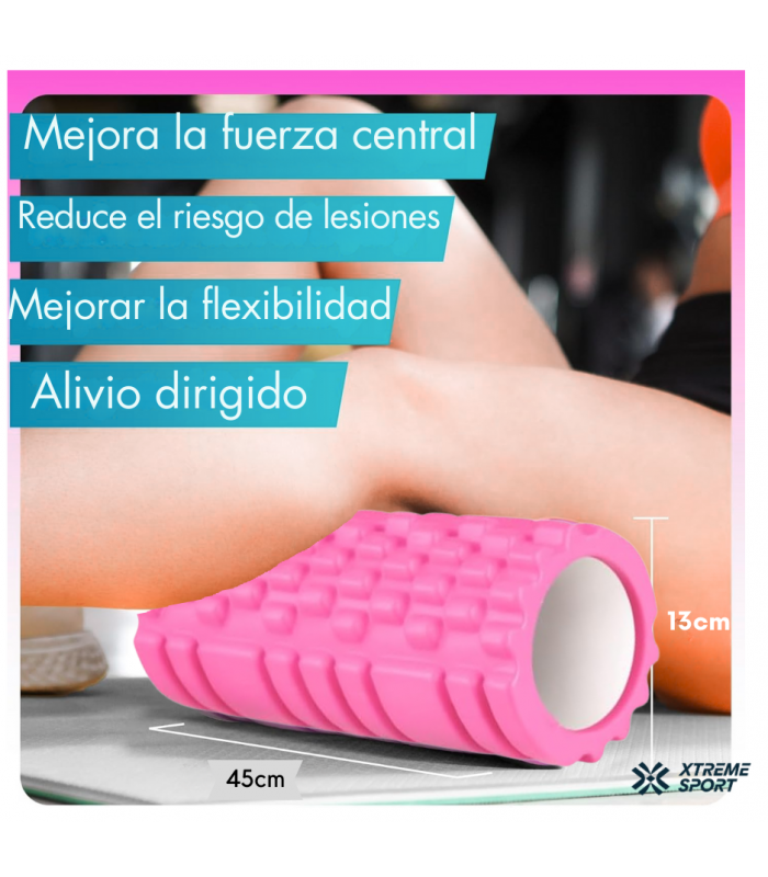 Rodillo de Espuma 45cm para terapia Foam Roller