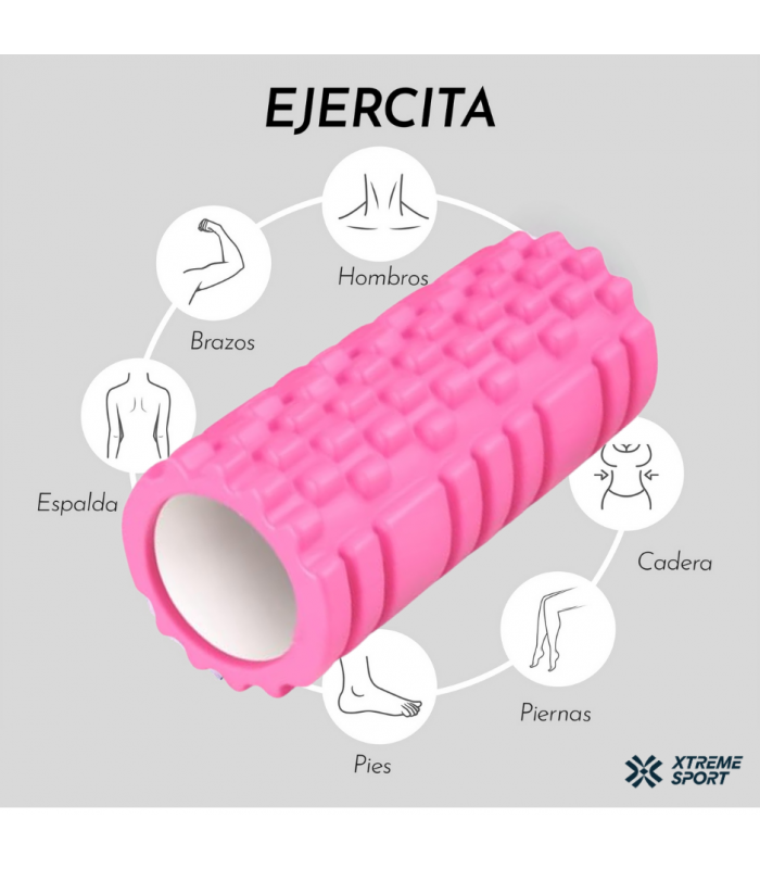 Rodillo de Espuma 45cm para terapia Foam Roller