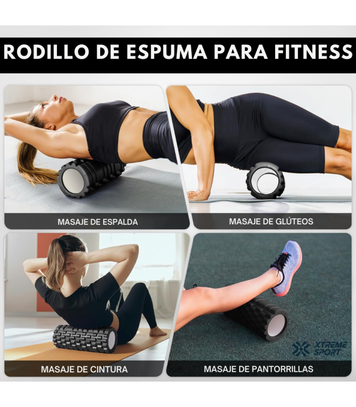 Rodillo de Espuma 45cm para terapia Foam Roller