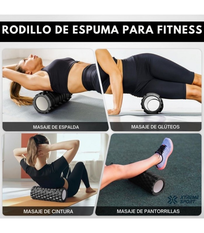Rodillo de Terapia 33cm Foam Roller de yoga