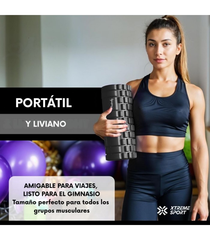 Rodillo de Terapia 33cm Foam Roller de yoga