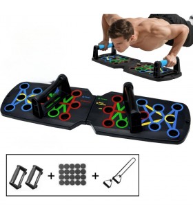 Tablero de Flexiones Push Up Multifunción Hombros Espalda