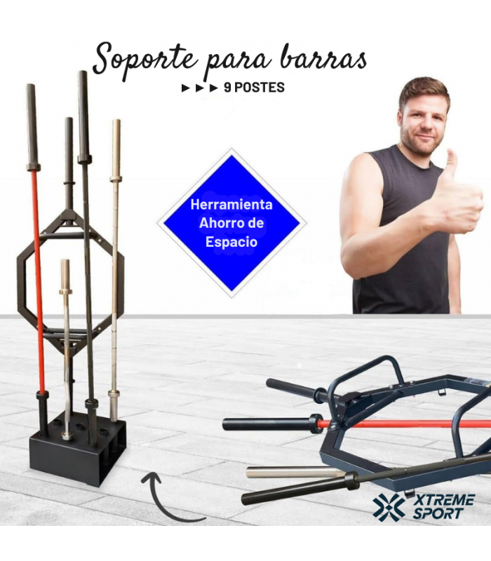 Rack para Barras Olímpicas Xtreme Sport