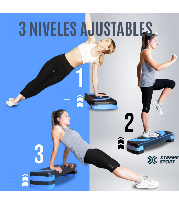 Step Aerobico de 3 Niveles