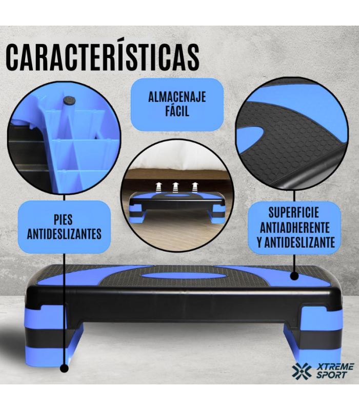Step Aerobico de 3 Niveles