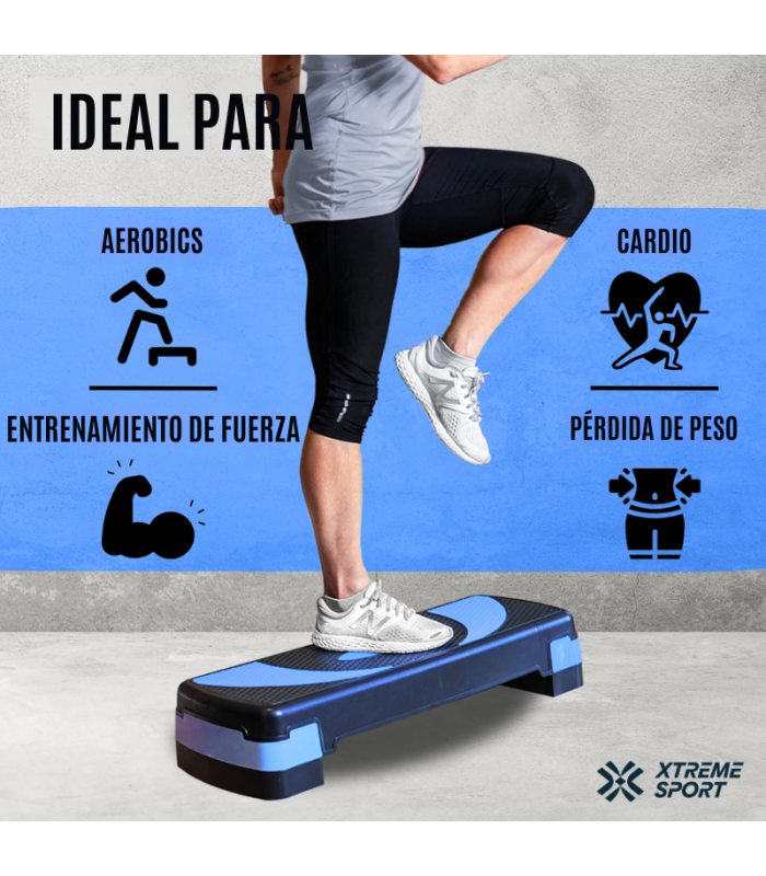 Step Aerobico de 3 Niveles