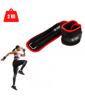 Tobillera con Peso 2 Kg Importada – Ejercicio, Terapia y Rehabilitación