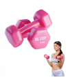 Mancuernas Pesas De 5 kg Fitness De Vinil X2