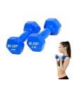 Mancuernas Pesas De 4 kg Fitness De Vinil X2