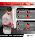 Mancuernas Pesas De 4 kg Fitness De Vinil X2