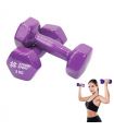 Mancuernas  Pesas De 3 kg Fitness De Vinil x2
