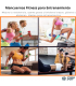 Mancuernas  Pesas De 3 kg Fitness De Vinil x2