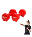 Mancuernas Pesas De 2 kg Fitness De Vinil X2