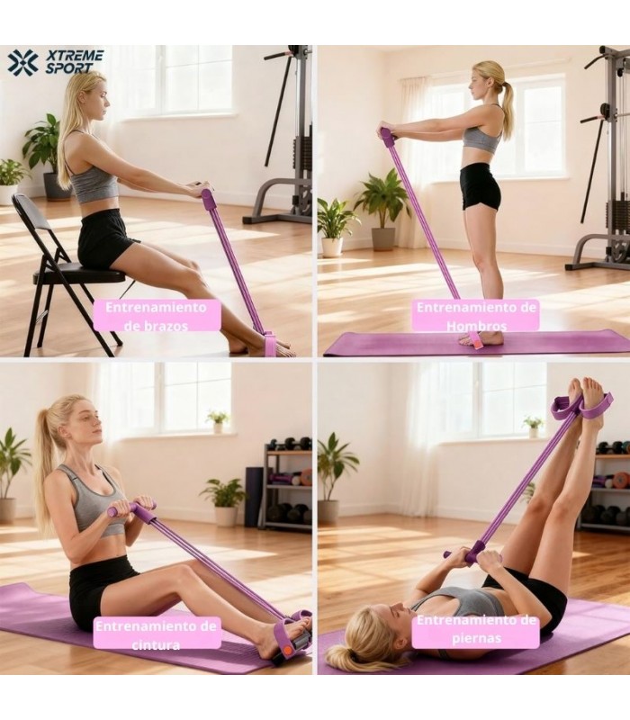 Ligas de Tensión Multifunción  x 6 Tubos Abdominales