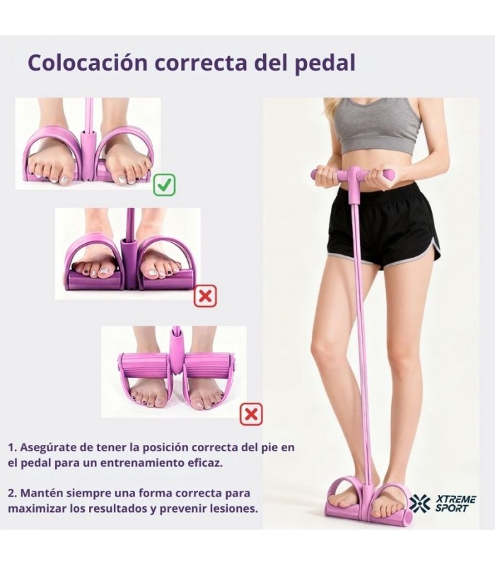 Ligas de Tensión Multifunción  x 6 Tubos Abdominales