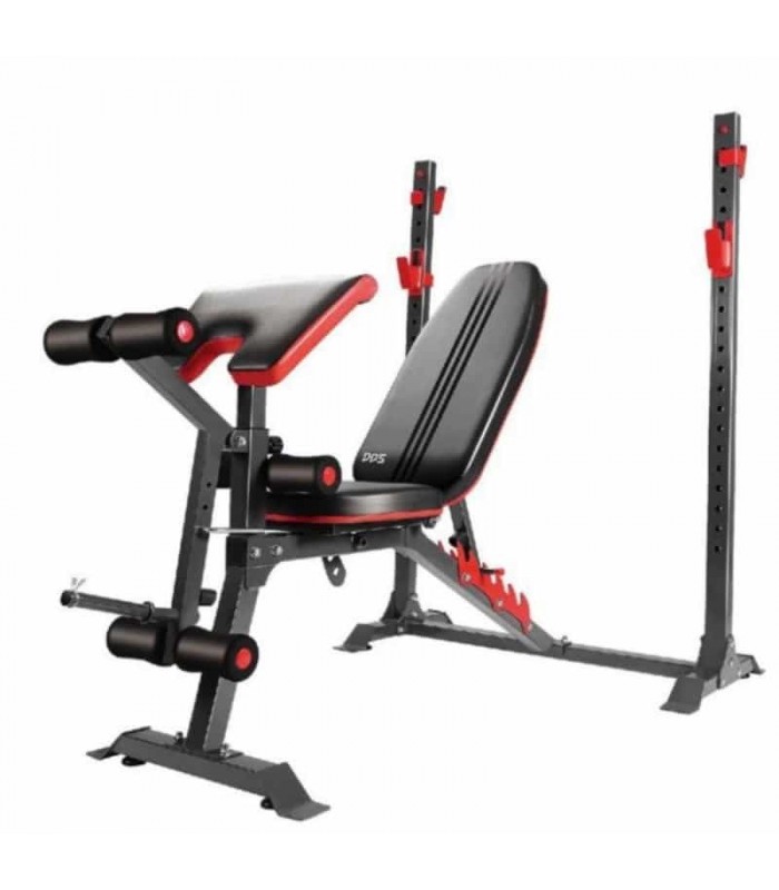 Banca Press Iron Gym con Rack