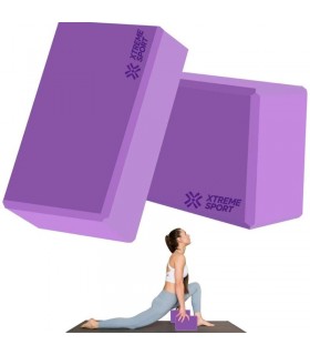 Bloque Ladrillo de Yoga y Pilates de apoyo 2  Piezas